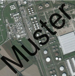 Historisches Orthofoto 2008: Georeferenziertes Luftbild mit Siedlungen, Straßen und Landschaft