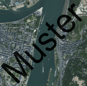 Historisches Orthofoto 2019: Georeferenziertes Luftbild mit Siedlungen, Straßen und Landschaft