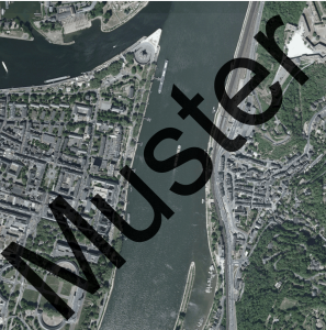 Historisches Orthofoto 2007: Georeferenziertes Luftbild mit Siedlungen, Straßen und Landschaft