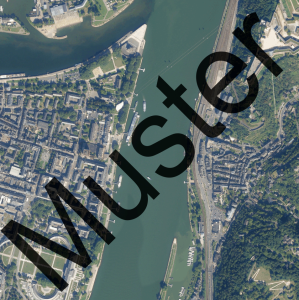Historisches Orthofoto 2021: Georeferenziertes Luftbild mit Siedlungen, Straßen und Landschaft