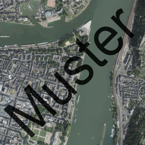 Historisches Orthofoto 2025: Georeferenziertes Luftbild mit Siedlungen, Straßen und Landschaft