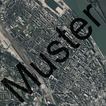 Historisches Orthofoto 2014: Georeferenziertes Luftbild mit Siedlungen, Straßen und Landschaft