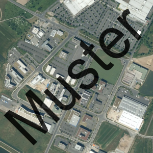 Historisches Orthofoto 2023: Georeferenziertes Luftbild mit Siedlungen, Straßen und Landschaft