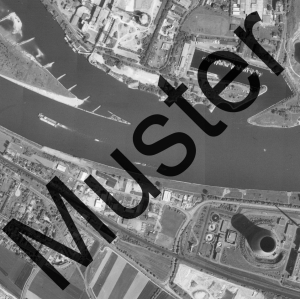 Historisches Orthofoto 1998: Georeferenziertes Luftbild mit Siedlungen, Straßen und Landschaft
