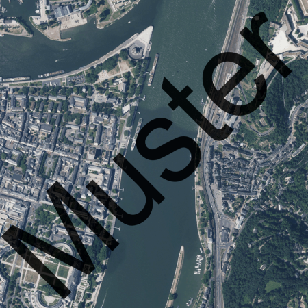 Historisches Orthofoto 2013: Georeferenziertes Luftbild mit Siedlungen, Straßen und Landschaft